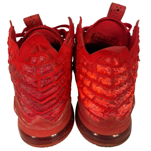 Nike Lebron XVII 17 Red Carpet BQ3177-600 LJ-17 Mens size 9.5 US Preowned 2019 - Picture 5 of 10